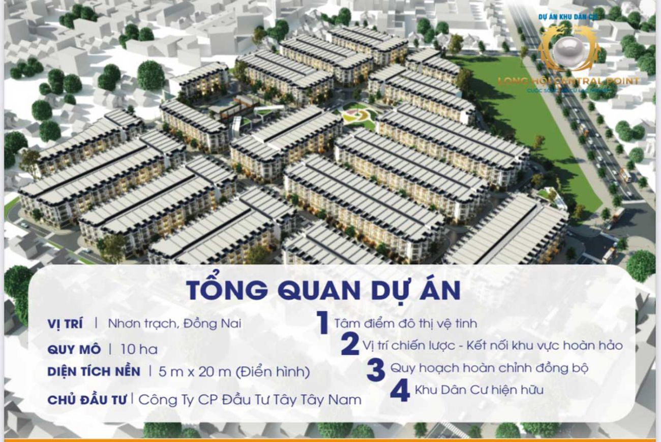 Thông tin chi tiết về Dự án Long Hội Central Point