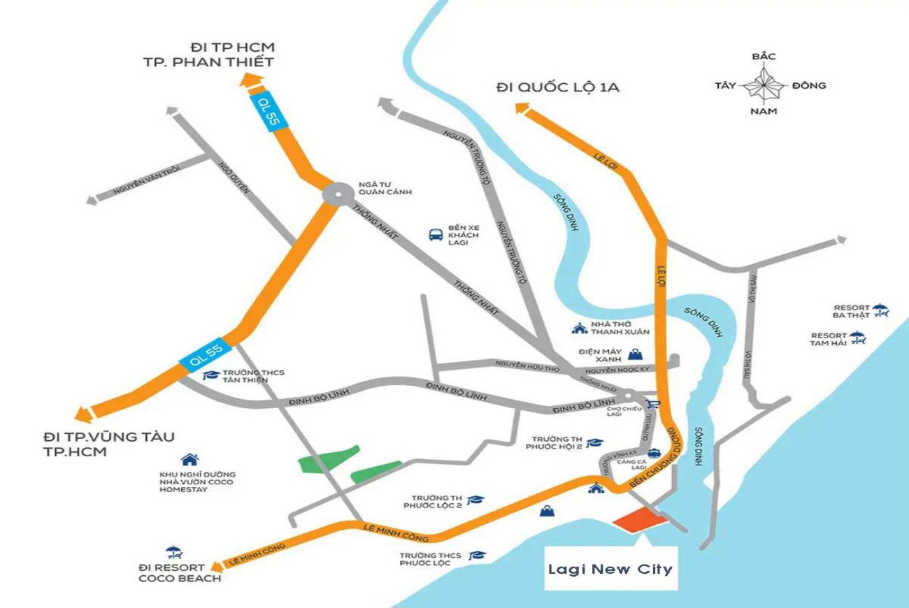 Vị trí Lagi New City