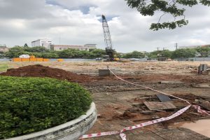 Hình ảnh tiến độ xây dựng Vinhomes Sky Park tháng 08/2021