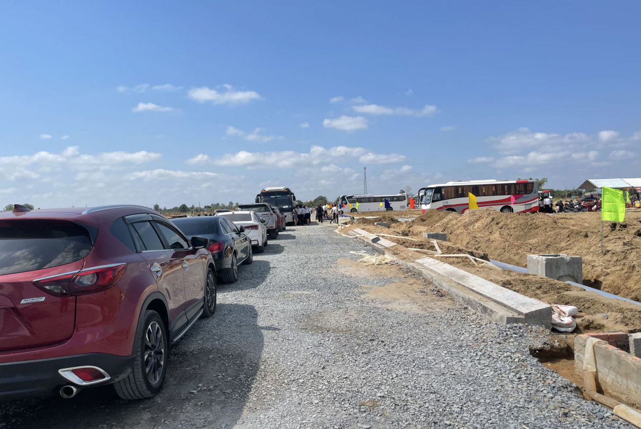 Tiến độ xây dựng tháng tại Phước Đông Garden