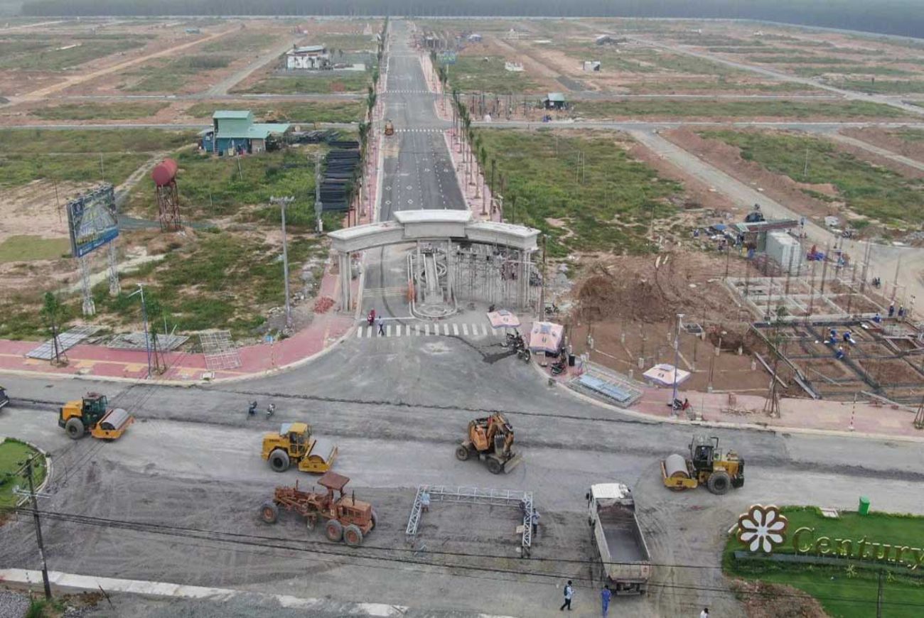 Tiến độ xây dựng tháng tại Century City Long Thành