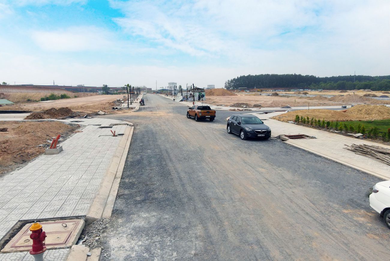 Tiến độ xây dựng tháng tại PNR Estella Trảng Bom