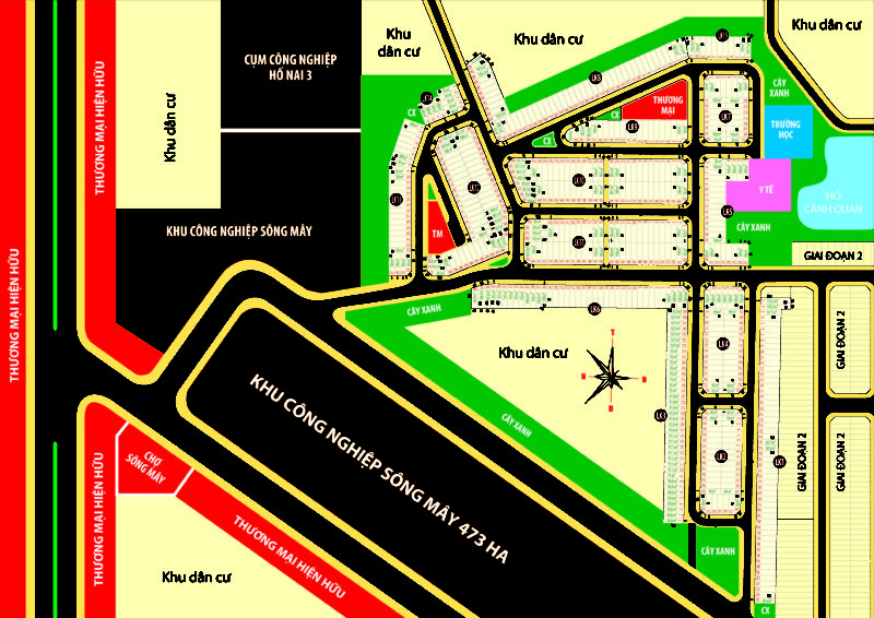 Mặt bằng PNR Estella Trảng Bom