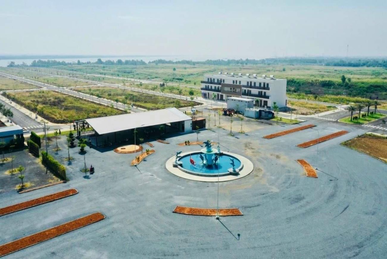 Tiến độ xây dựng khu dân cư Hiệp Phước Harbour View Long An