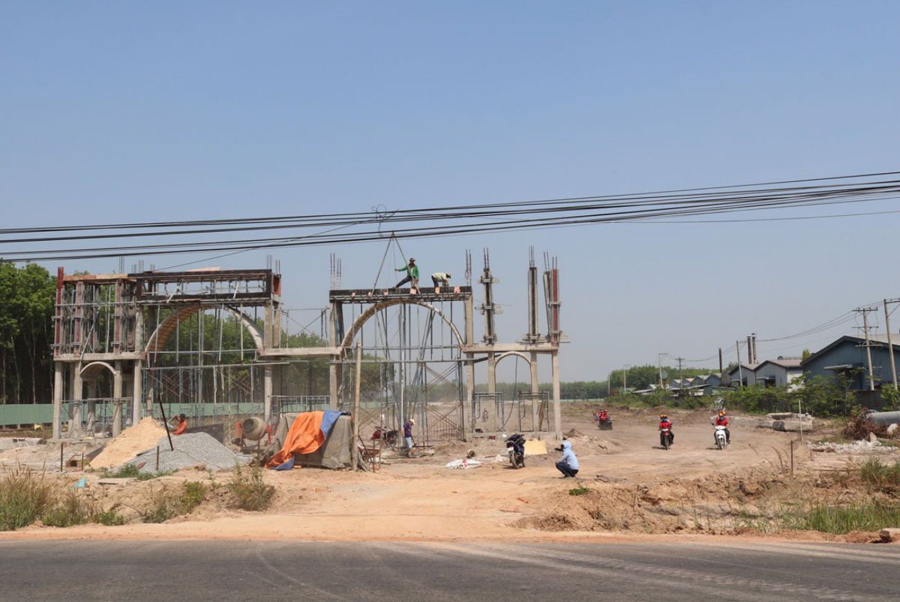 Tiến độ xây dựng khu dân cư Thăng Long Residence Bình Dương