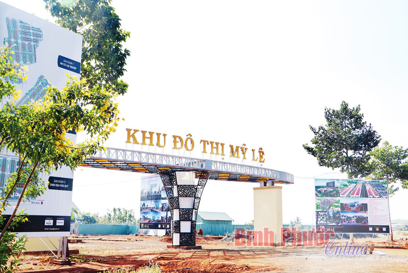 Tiến độ xây dựng khu dân cư Mỹ Lệ Capital Bình Phước