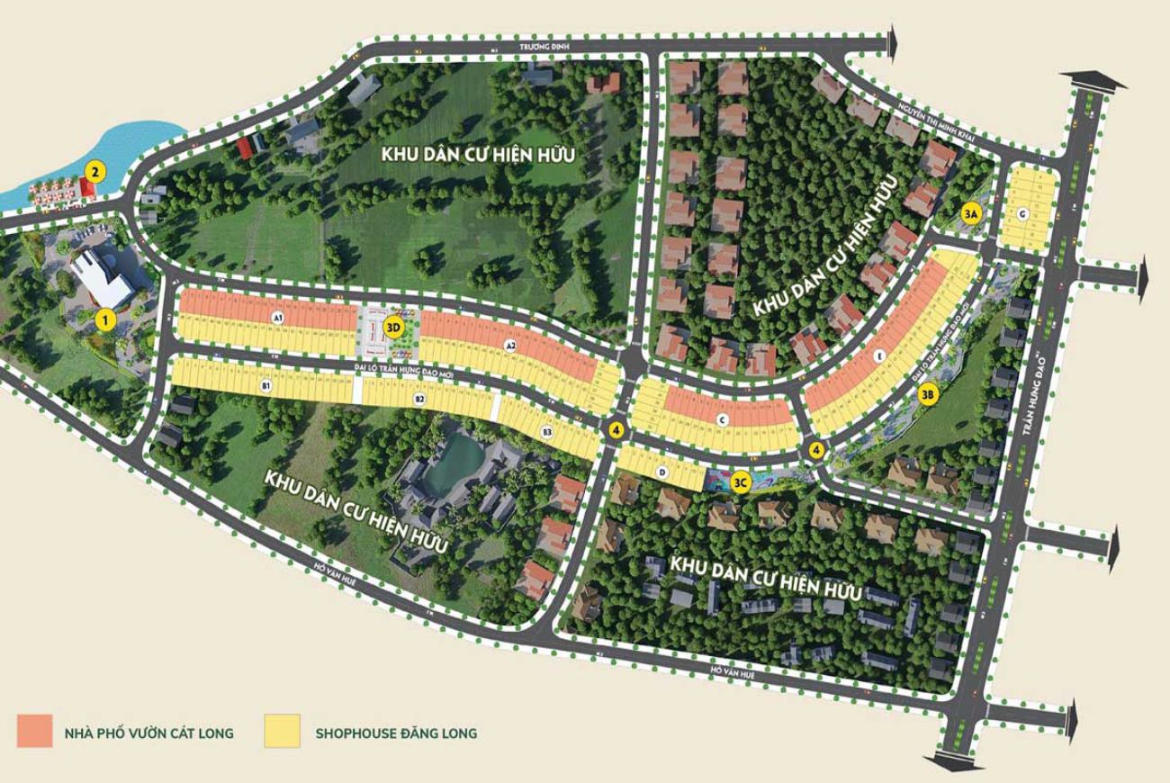 Mặt bằng J Dragon Cần Đước Long An