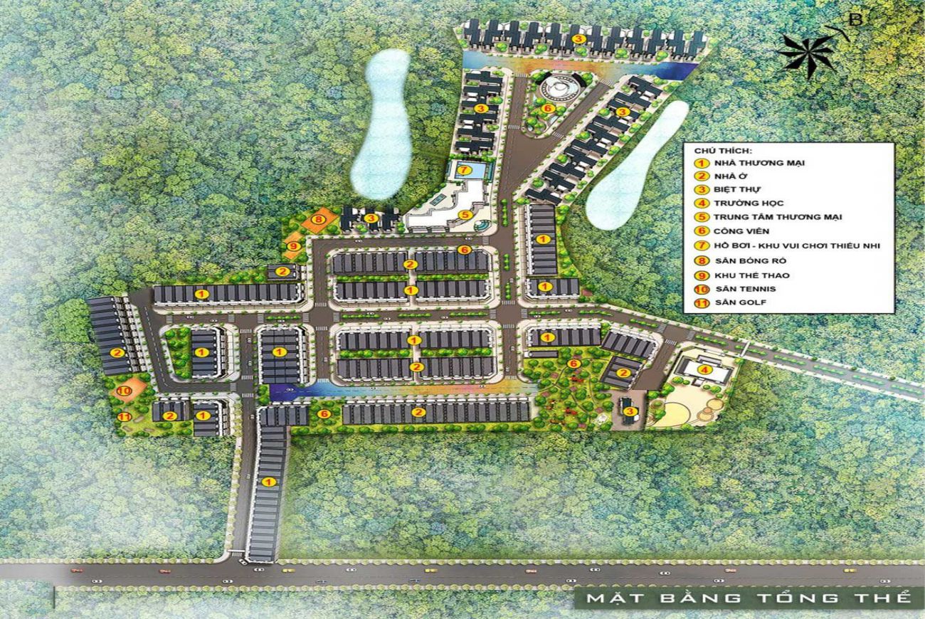 Mặt bằng WonderHome Đồng Xoài