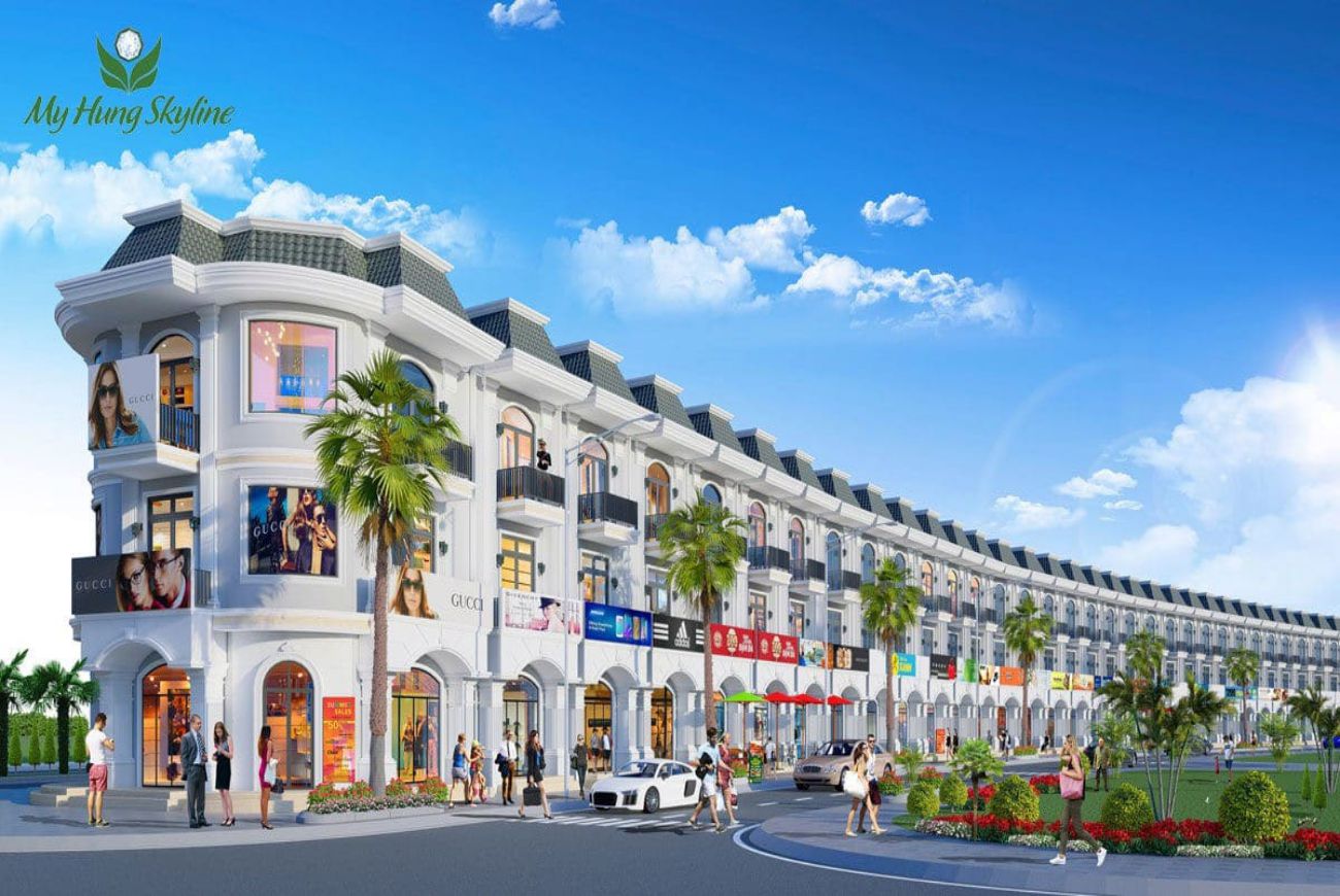 Thiết kế Mỹ Hưng Skyline Long An
