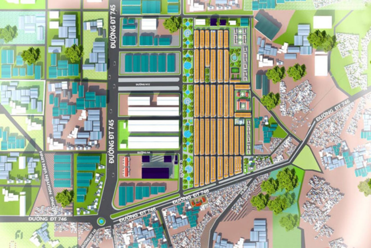 Mặt bằng City Land Bình Dương