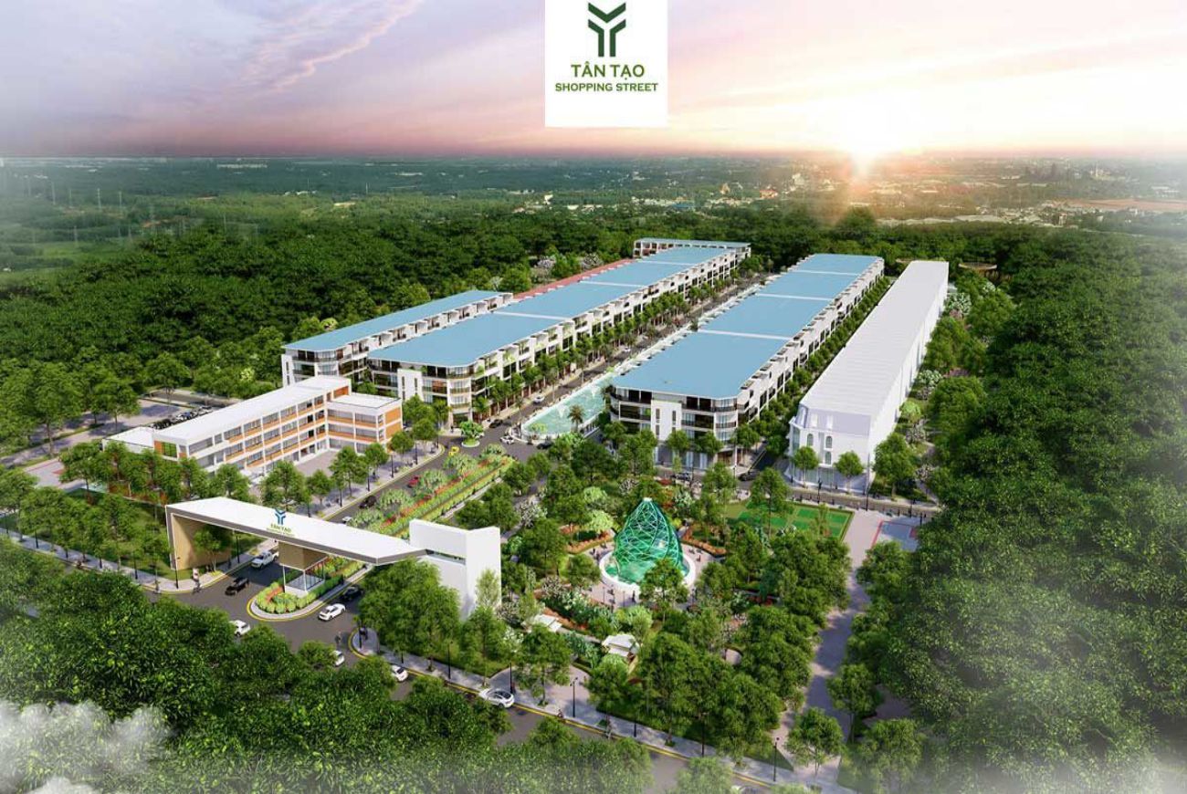 Thông tin chi tiết về Dự án Tân Tạo Shopping Street Long An
