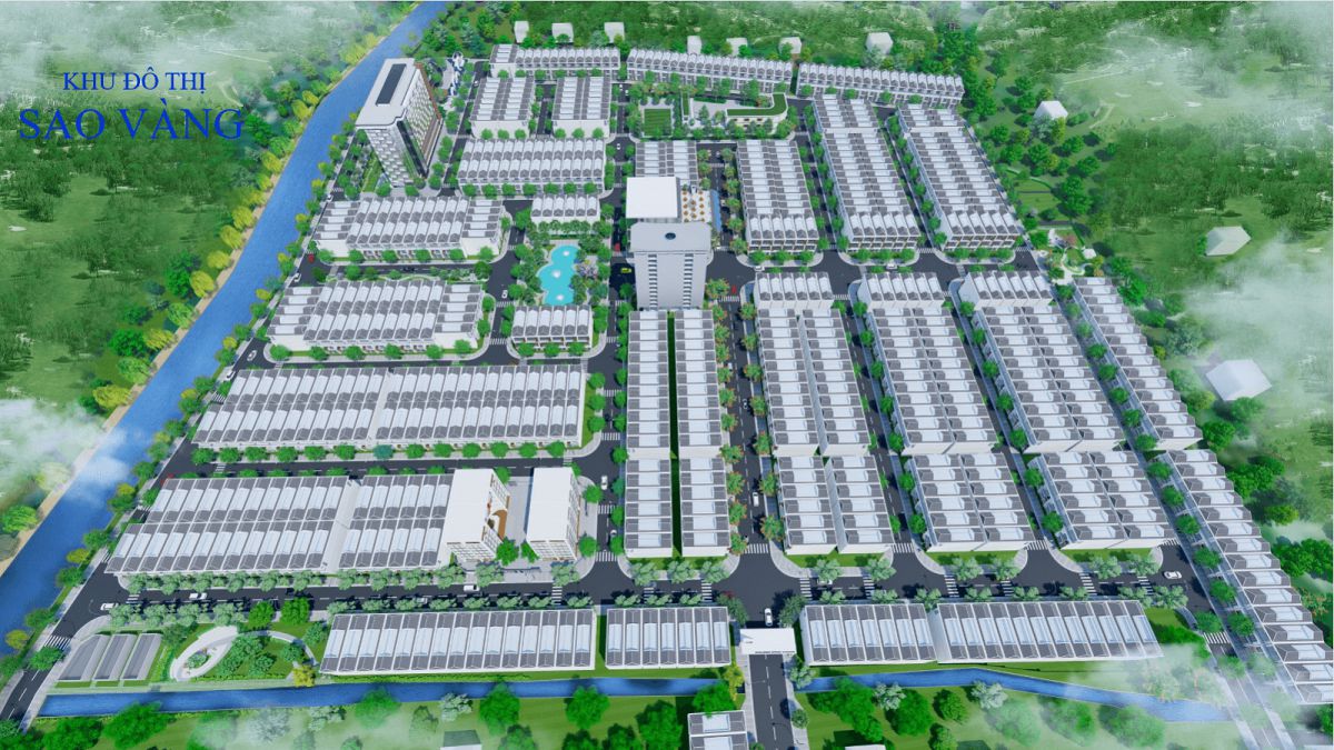 Giới thiệu sơ lượt về Khu Đô Thị Sao Vàng Long An