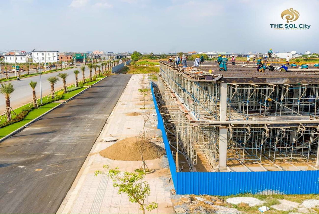 Tiến độ xây dựng tháng tại The Sol City Sài Gòn