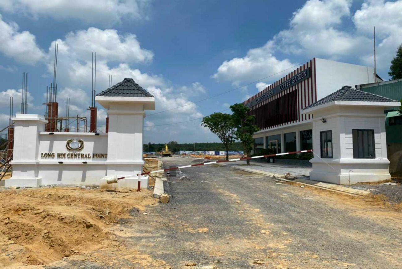 Tiến độ xây dựng  tại Long Hội Central Point