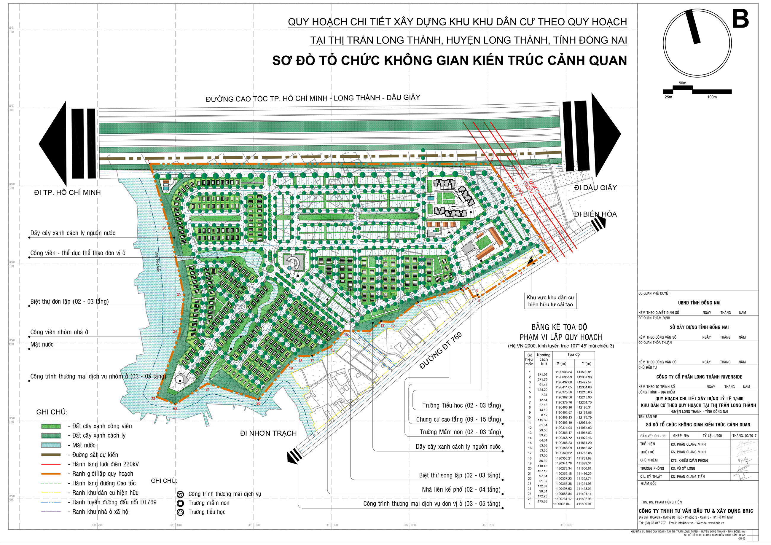 Mặt bằng Long Thành Riverside Đồng Nai