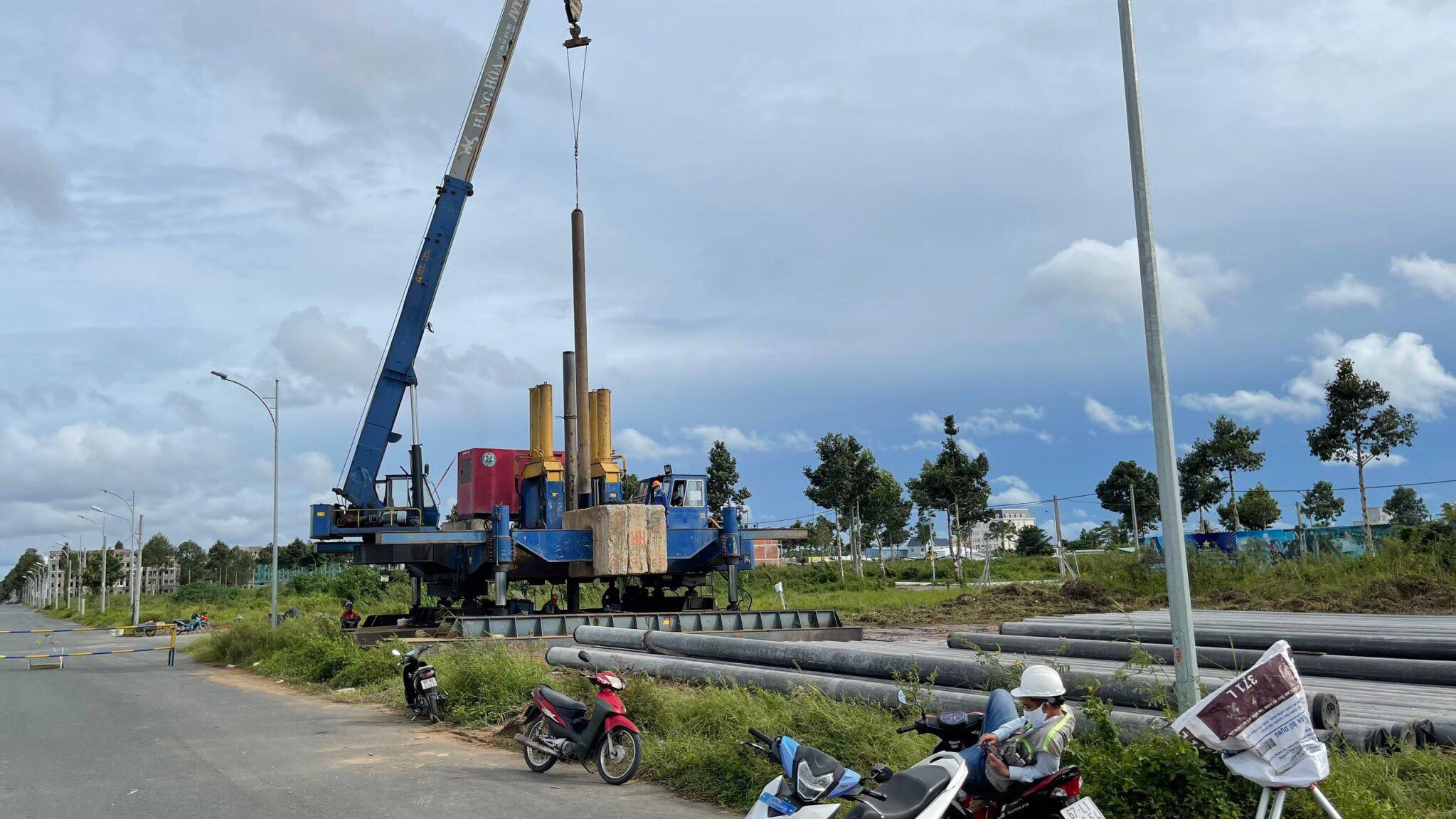 Tiến độ dự án Stella Mega City