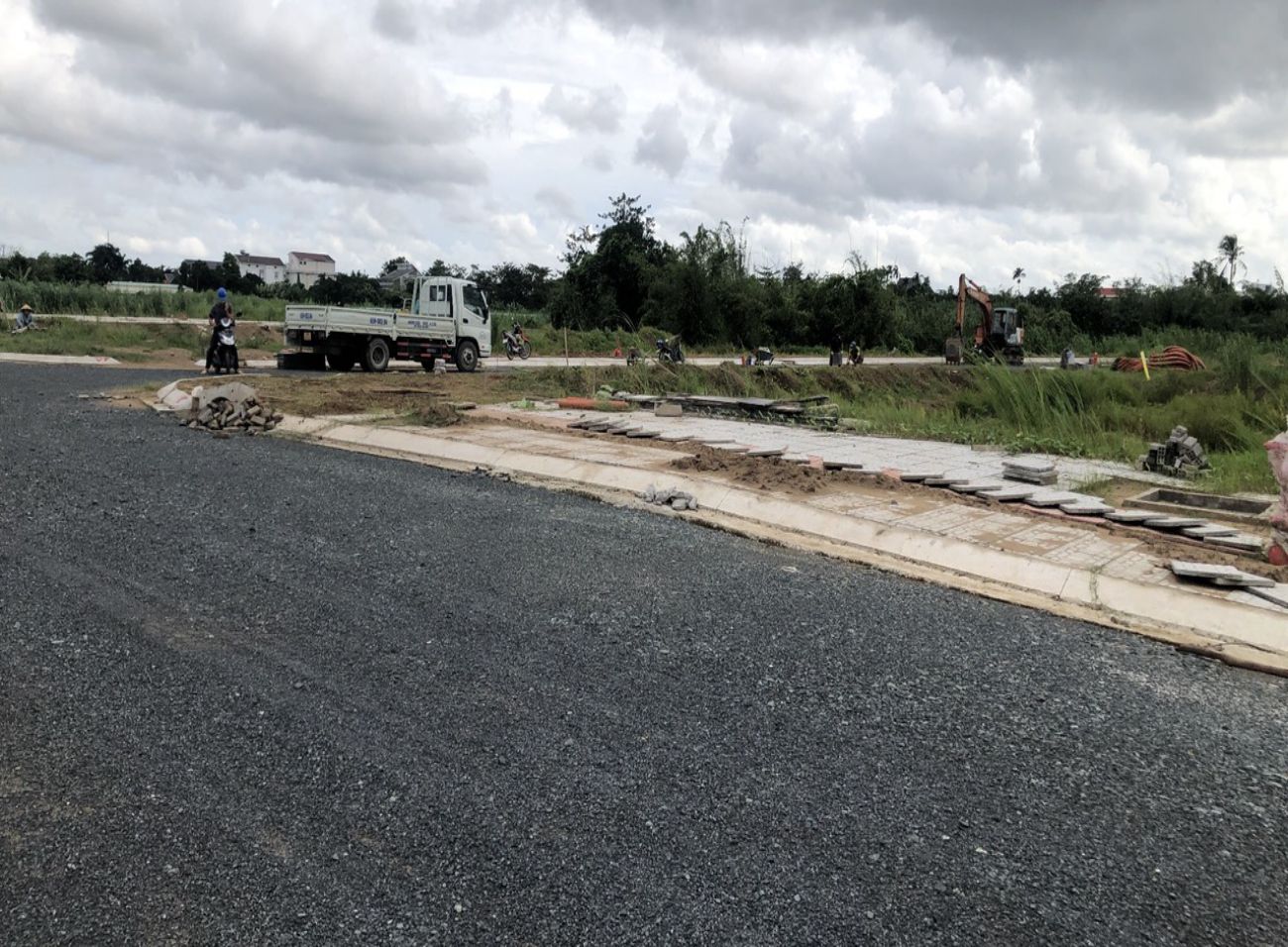 Tiến độ xây dựng Cồn Khương Diamond City tháng 10/2021