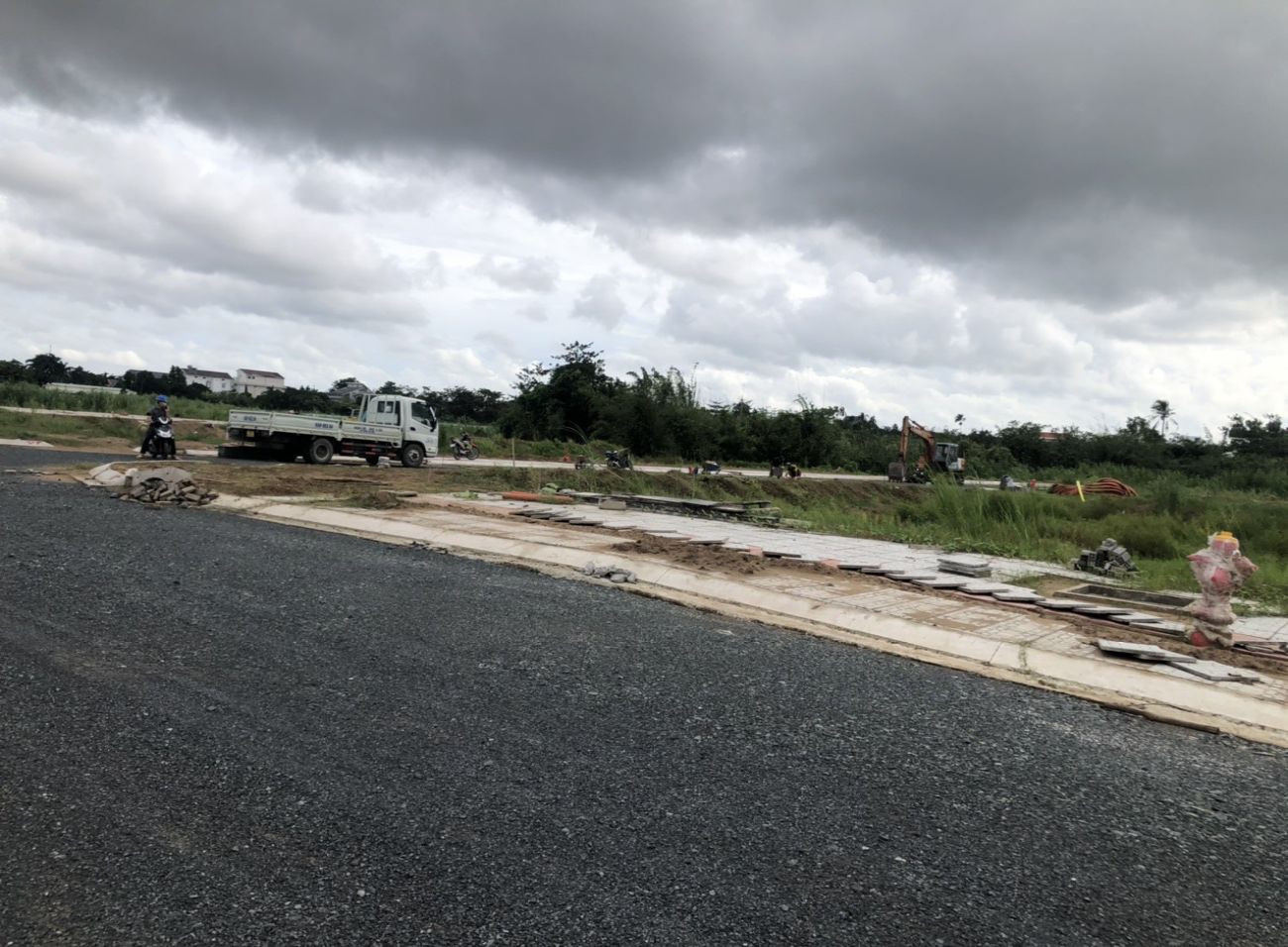 Tiến độ xây dựng Cồn Khương Diamond City tháng 10/2021