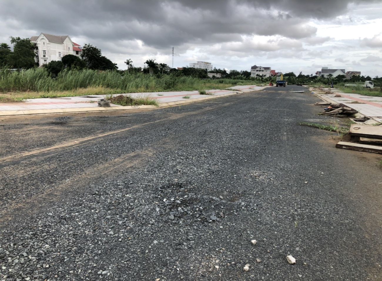 Tiến độ xây dựng Cồn Khương Diamond City tháng 10/2021