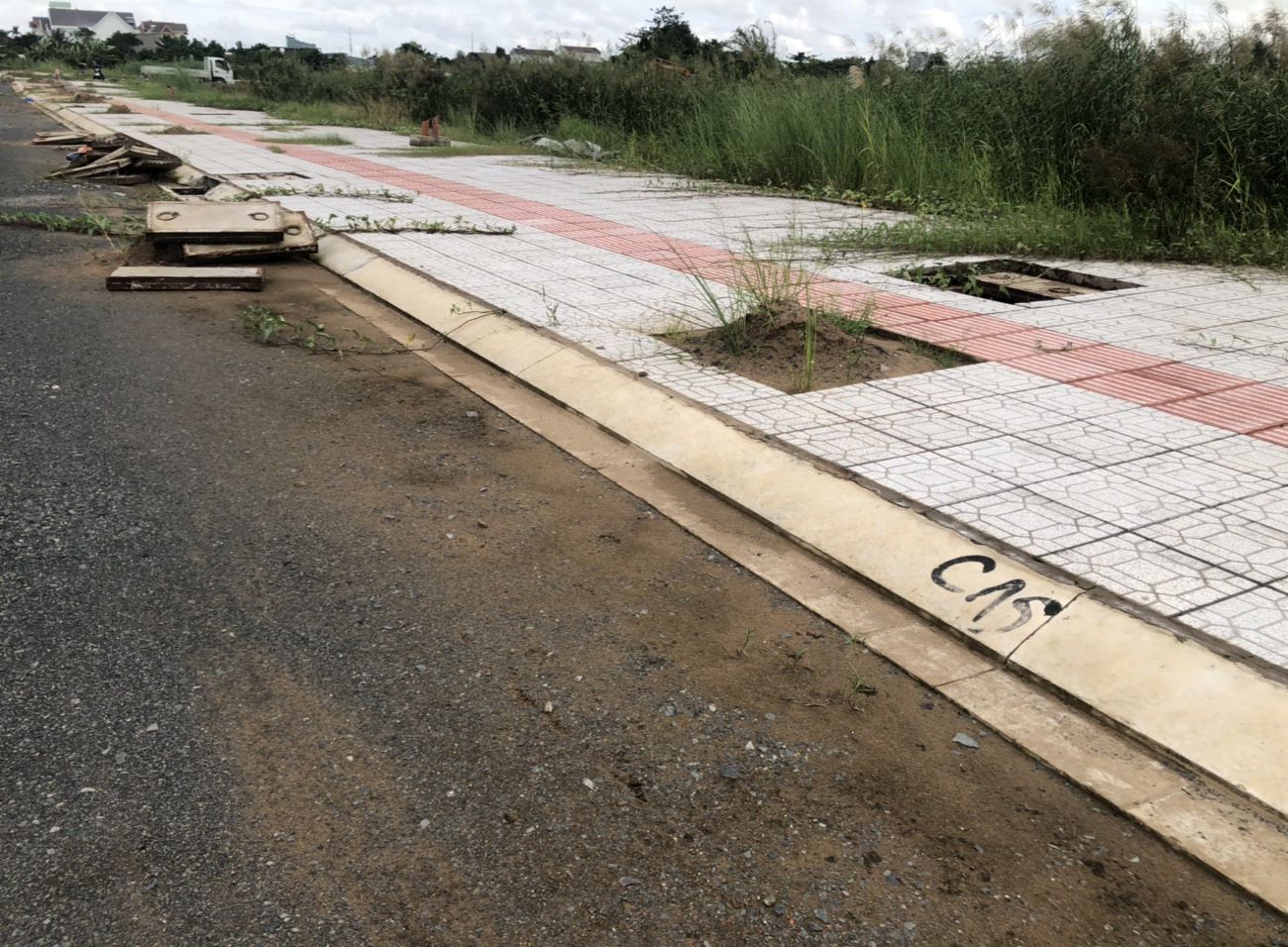 Tiến độ xây dựng Cồn Khương Diamond City tháng 10/2021