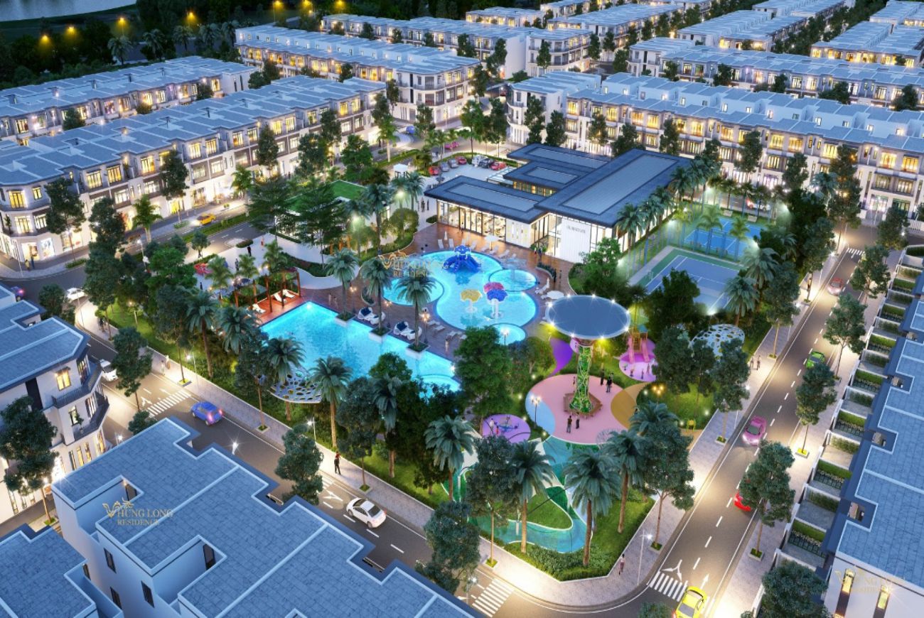 Thiết kế Hưng Long Residence Long An
