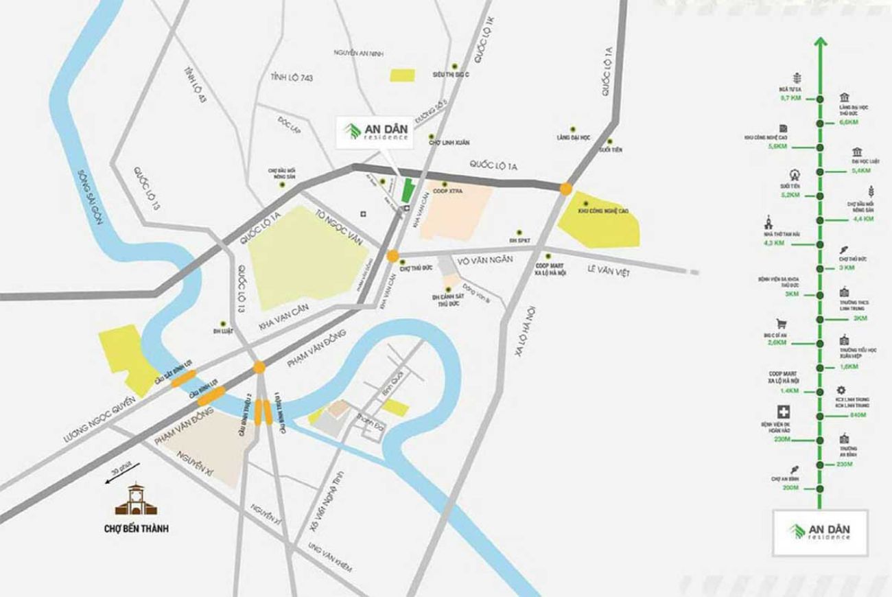 Vị trí An Dân Residence