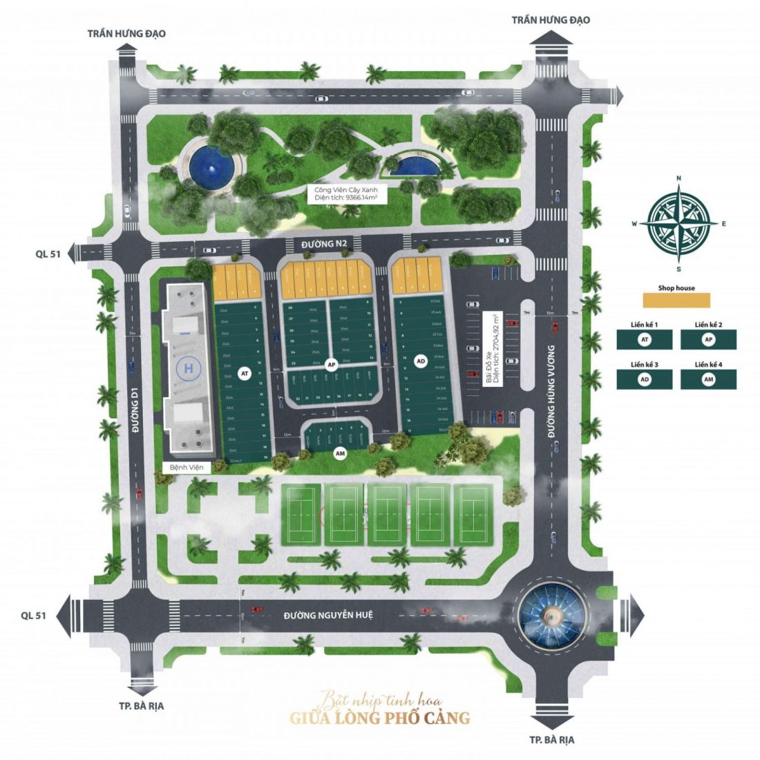 Mặt bằng Ario Park View Vũng Tàu