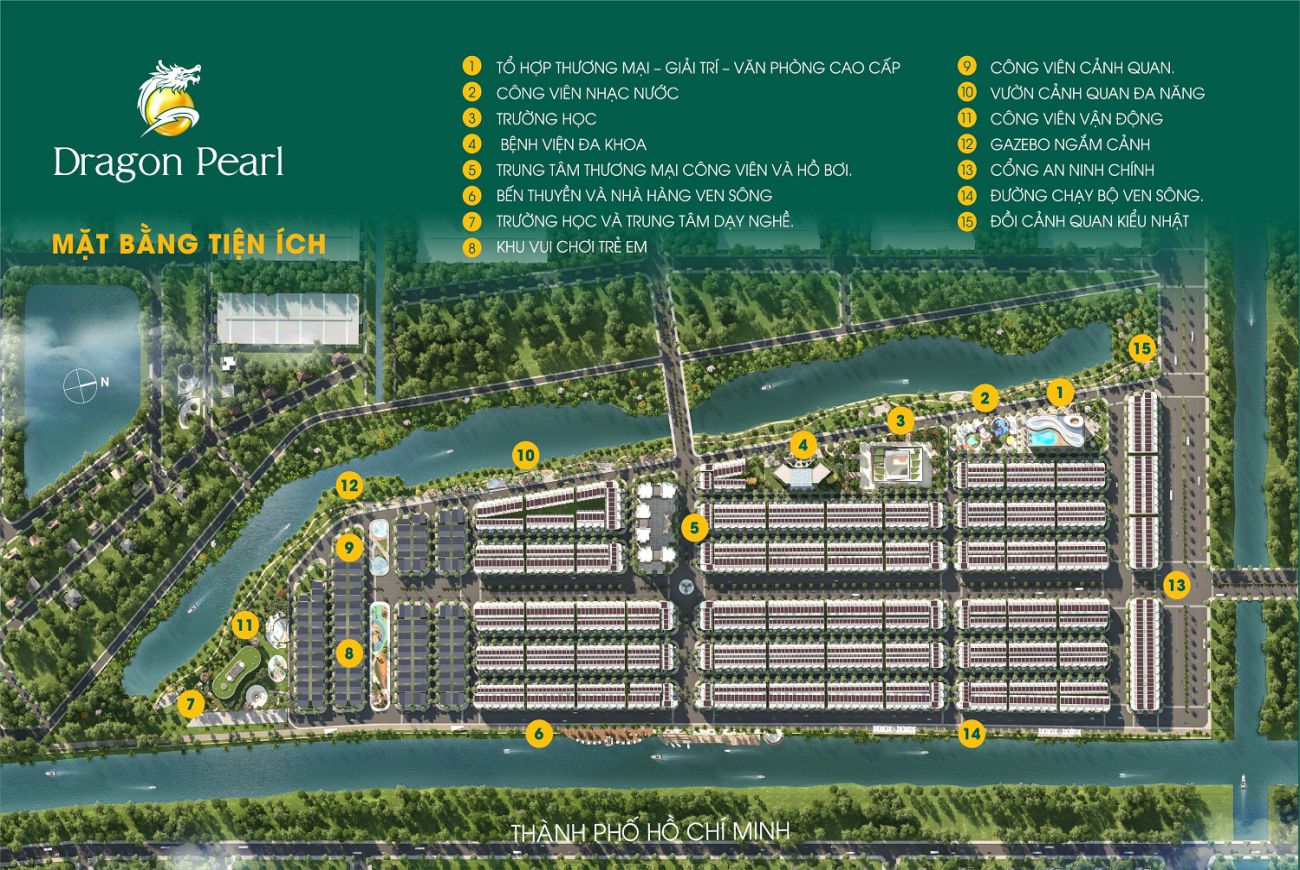 Tiện ích đẳng cấp của Dragon Peal Đức Hòa Long An