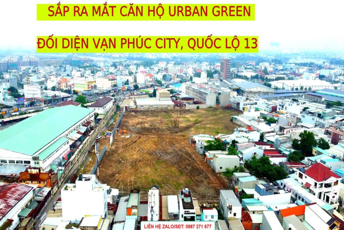 Tiến độ xây dựng khu dân cư Urban Green Thủ Đức