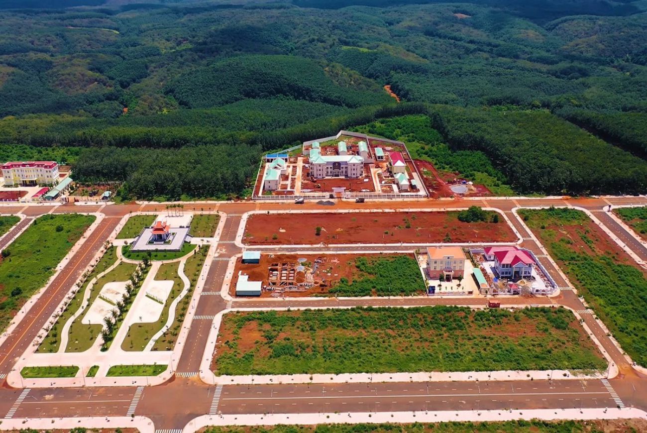 Tiến độ xây dựng khu dân cư Diamond Centre Point Bình Phước