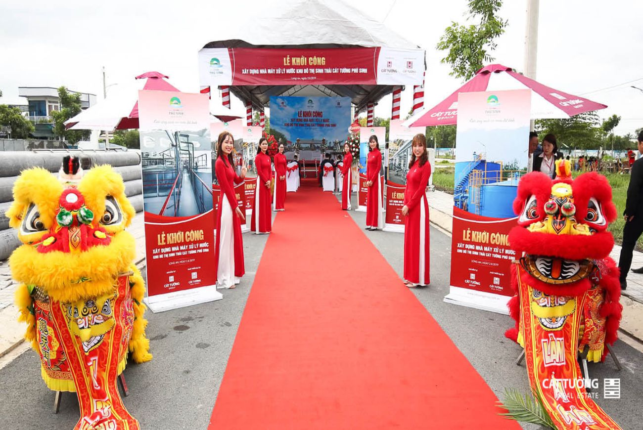 Quang cảnh lễ ra quân thi công Dự án Đầu tư xây dựng tuyến tránh QL1A đoạn qua TP Cà Mau.