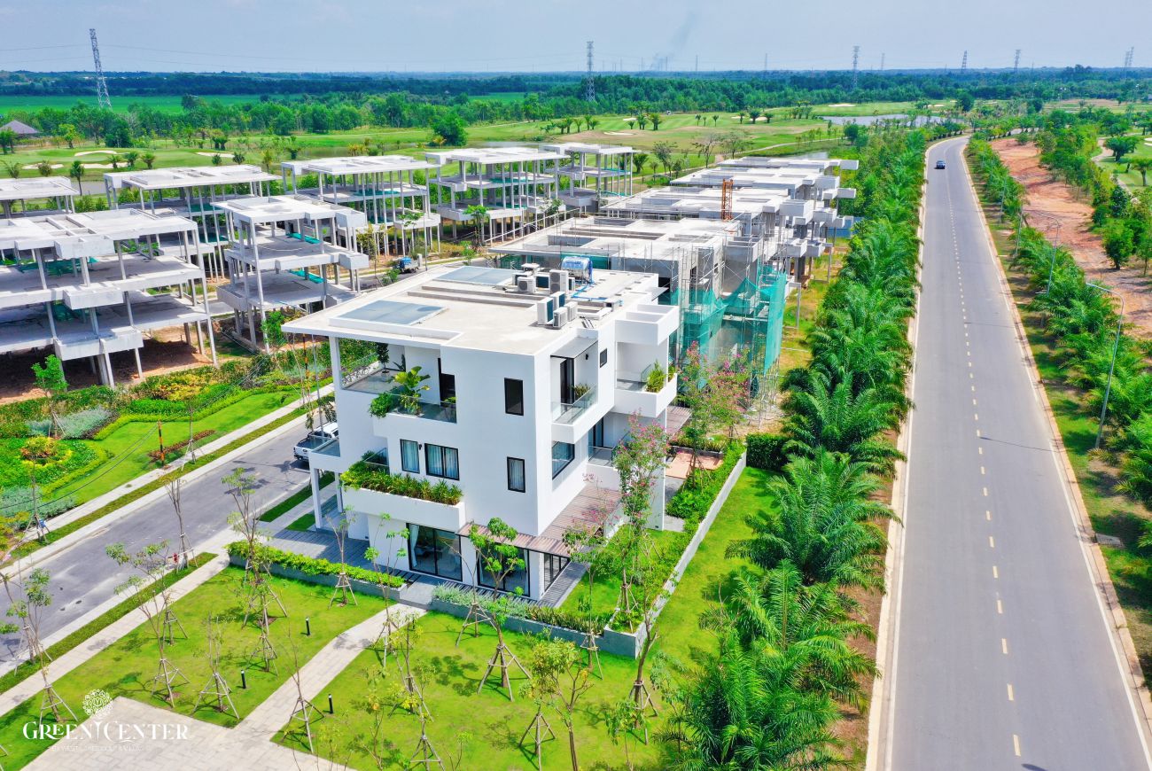 Tiến độ xây dựng khu dân cư Green Center