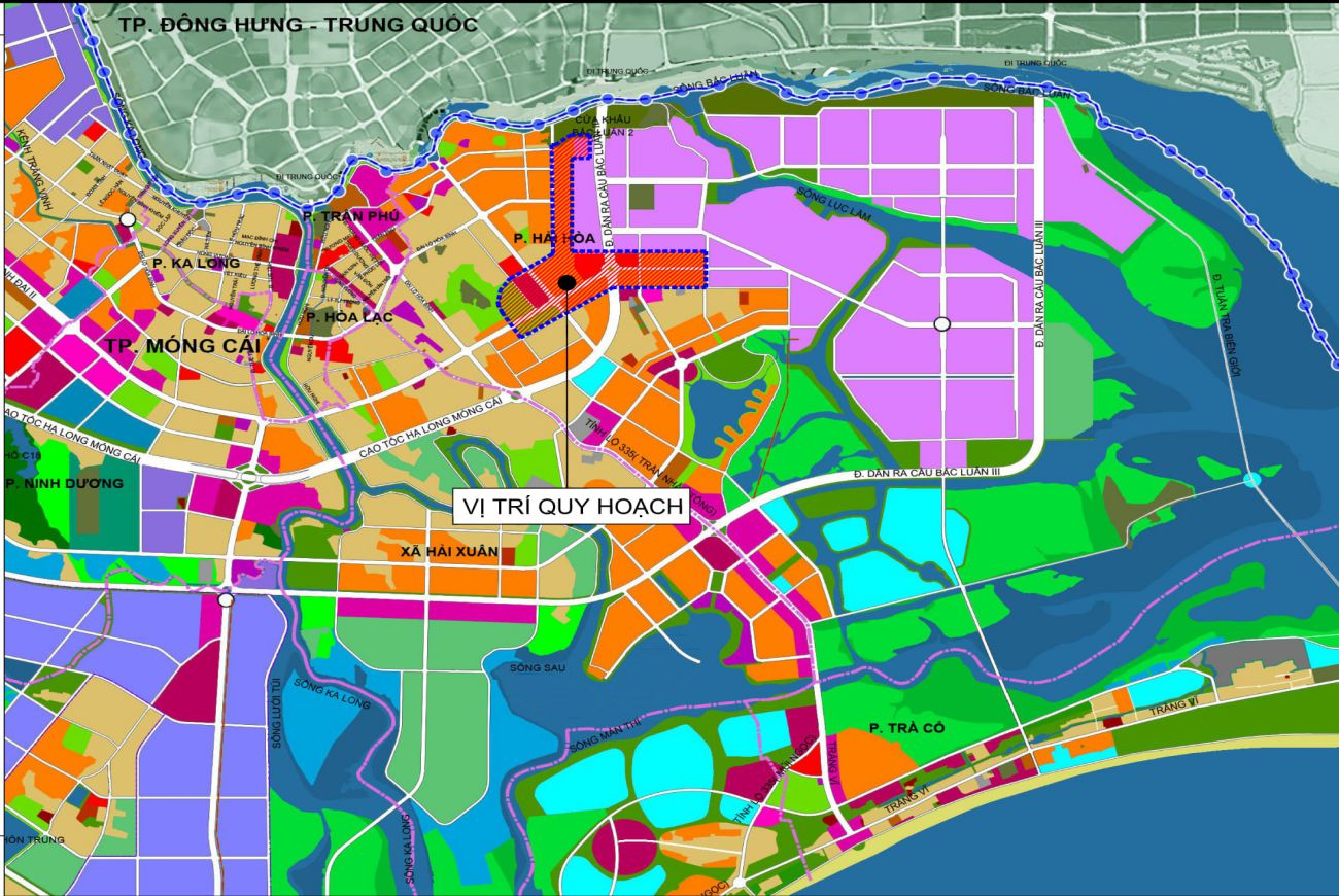 Vị trí chiến lược và đắc địa tại  Vinhomes Golden Avenue Móng Cái