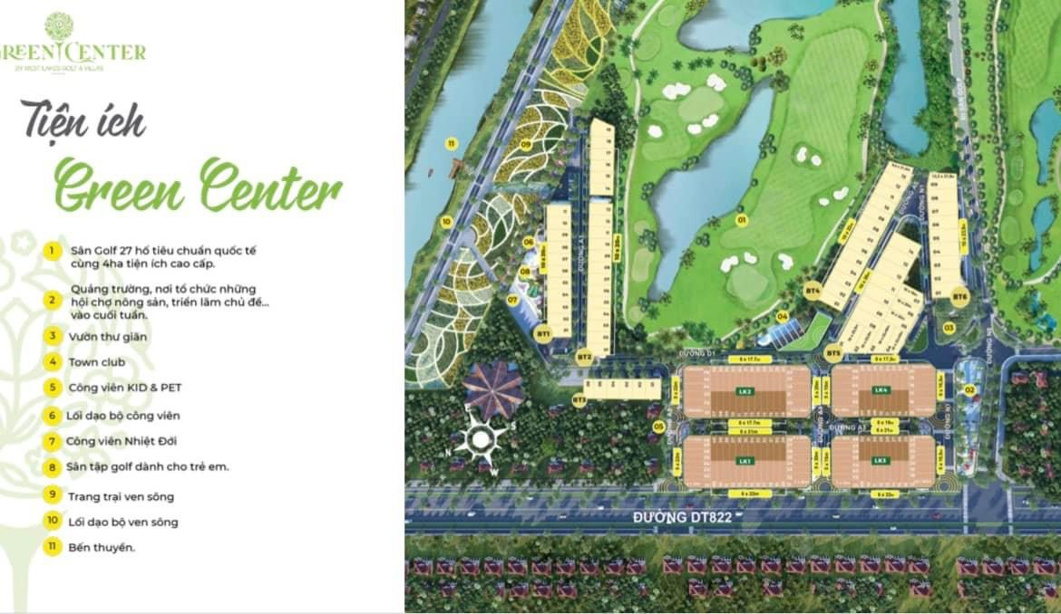 Tiện ích đẳng cấp của Khu dân cư Green Center
