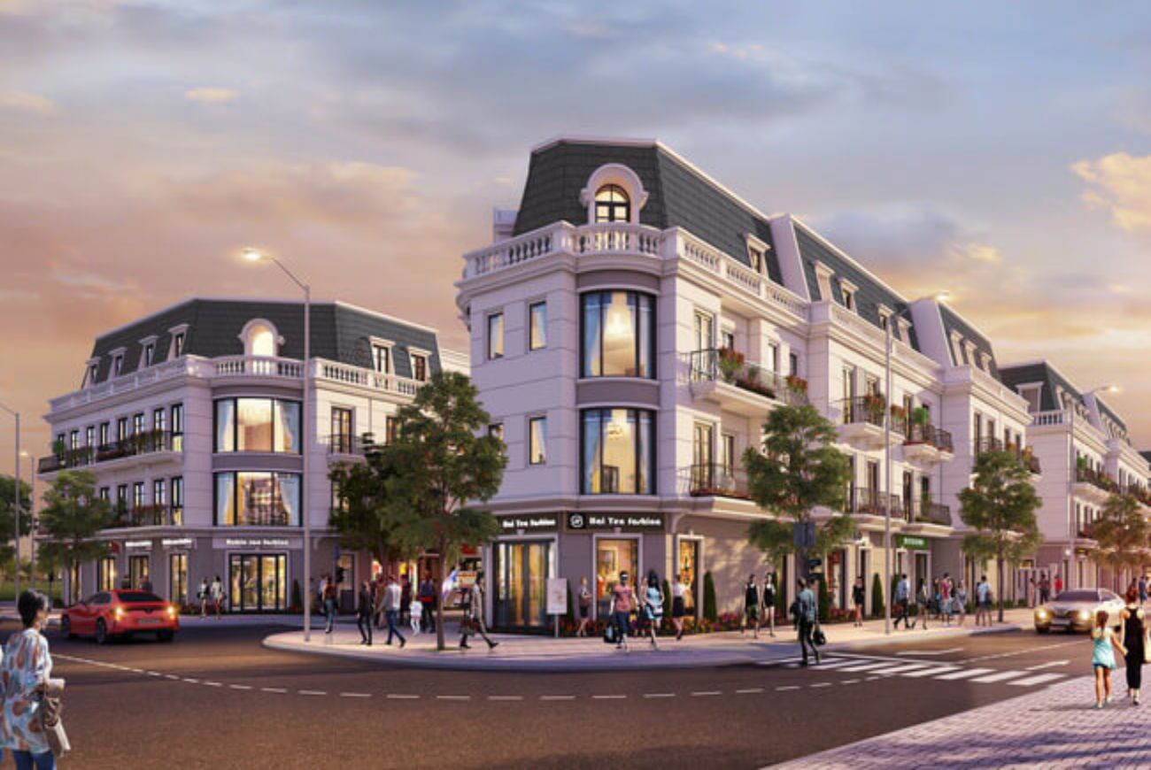 Shophouse Đông Hà Quảng Trị sở hữu thiết kế ấn tượng theo phong cách châu Âu