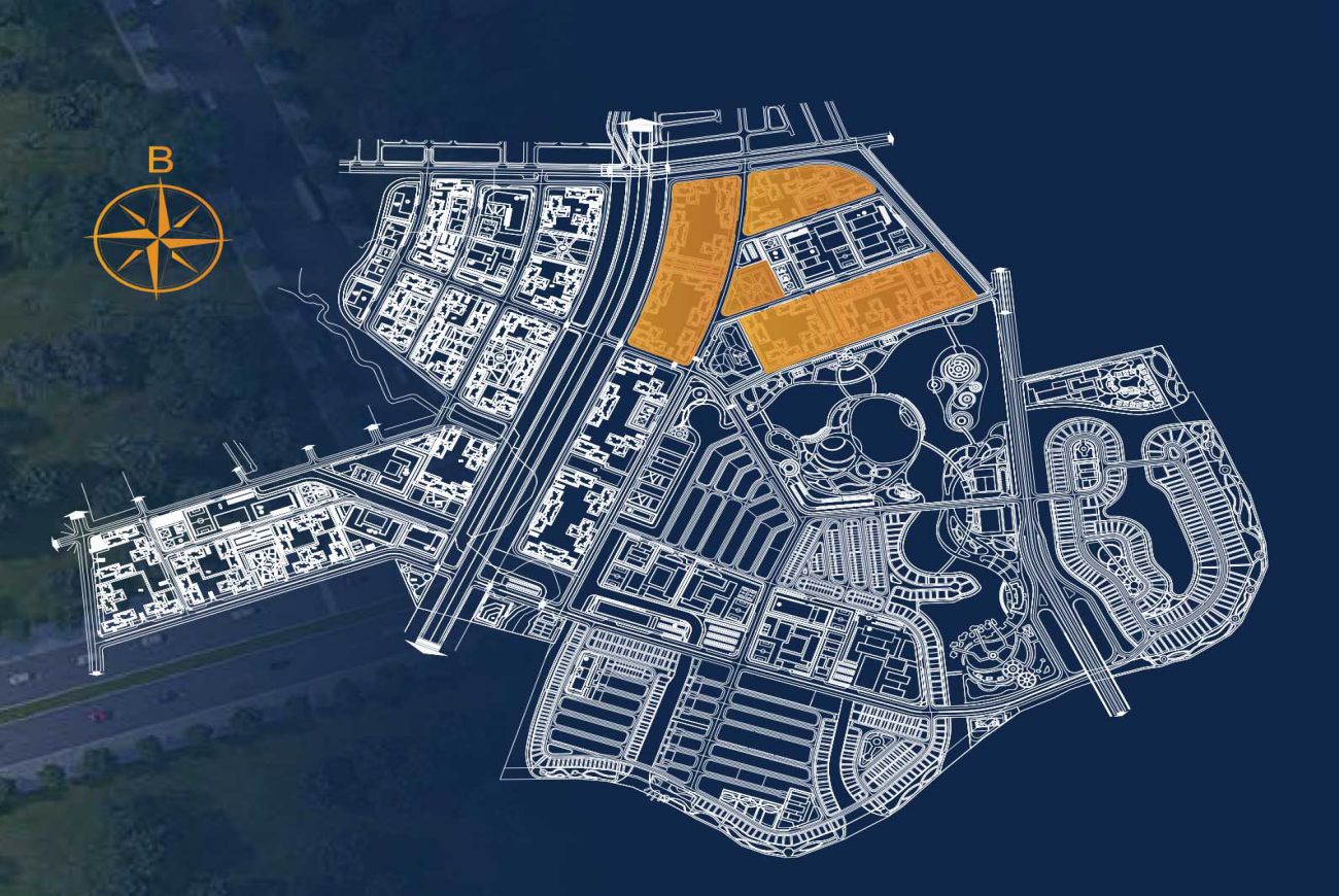 Mặt bằng phân lô của khu đô thị The Beverly Solari