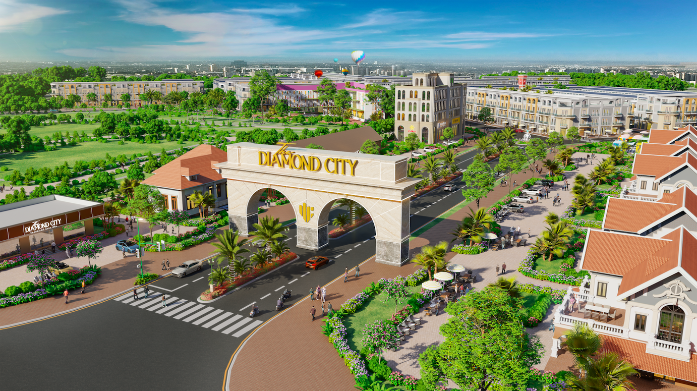 Thiết kế The Diamond City Long An