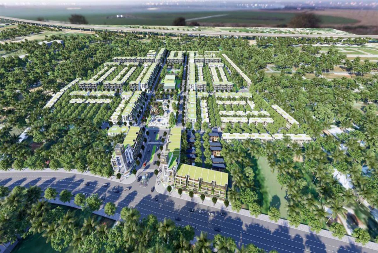 Quy mô Grand Park City Long An