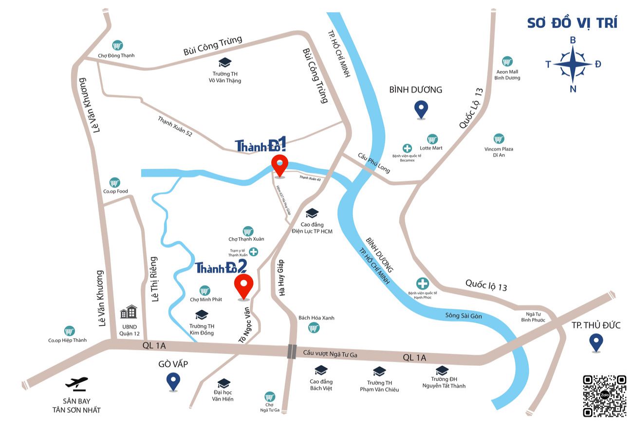 Vị trí chiến lược The Sol Residence