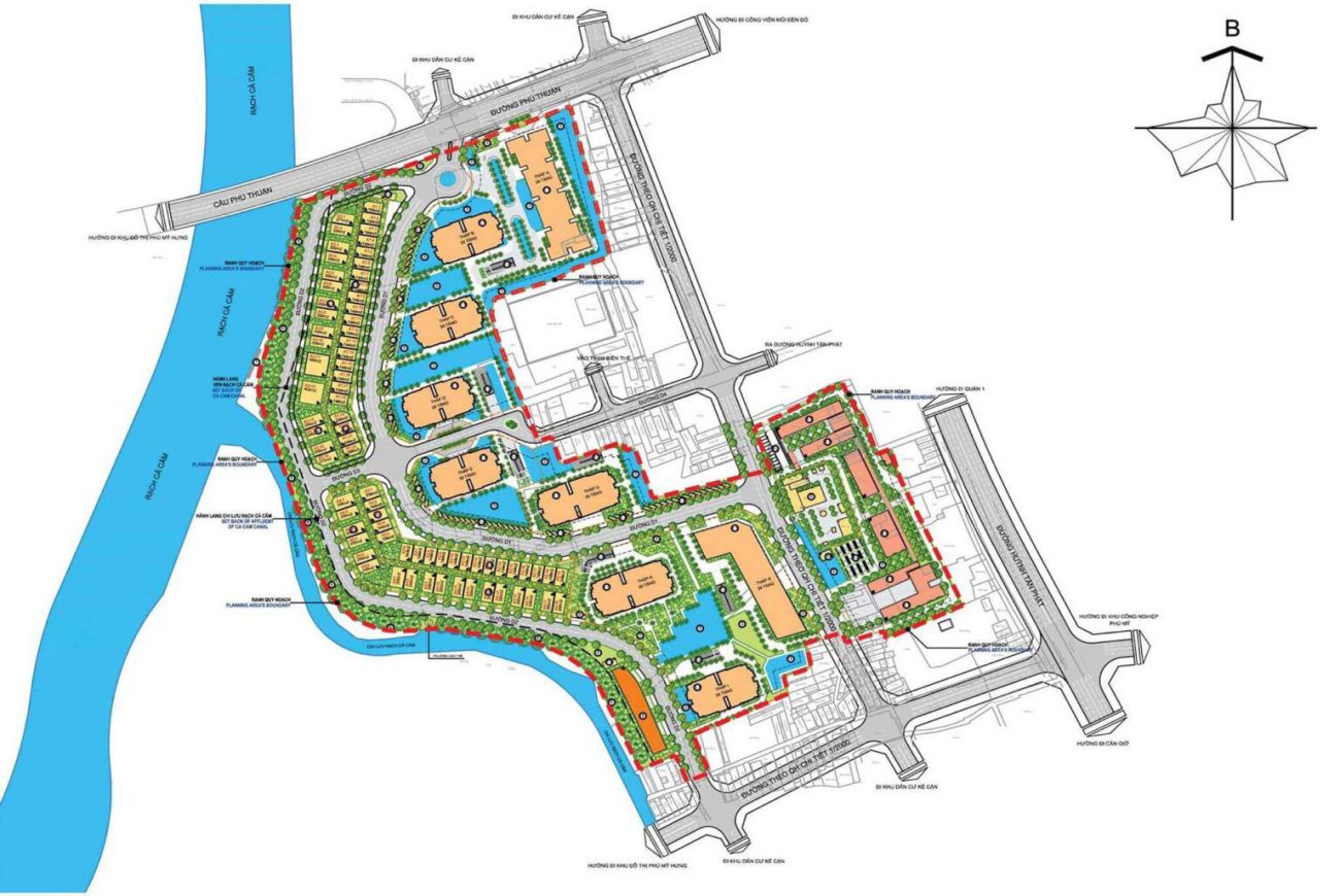 Mặt bằng Sunshine Sky City Quận 7