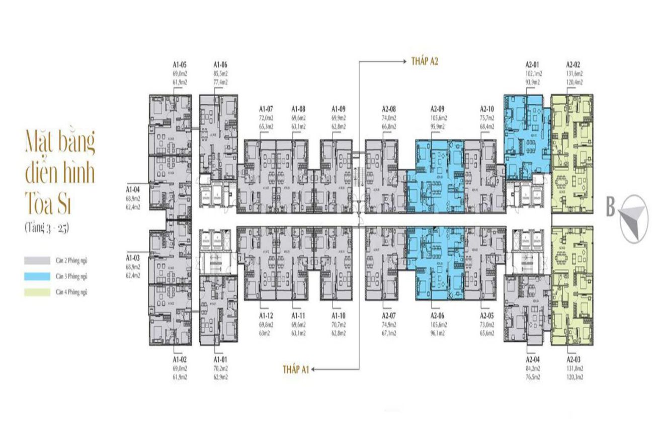 Mặt bằng Sunshine Sky City Quận 7