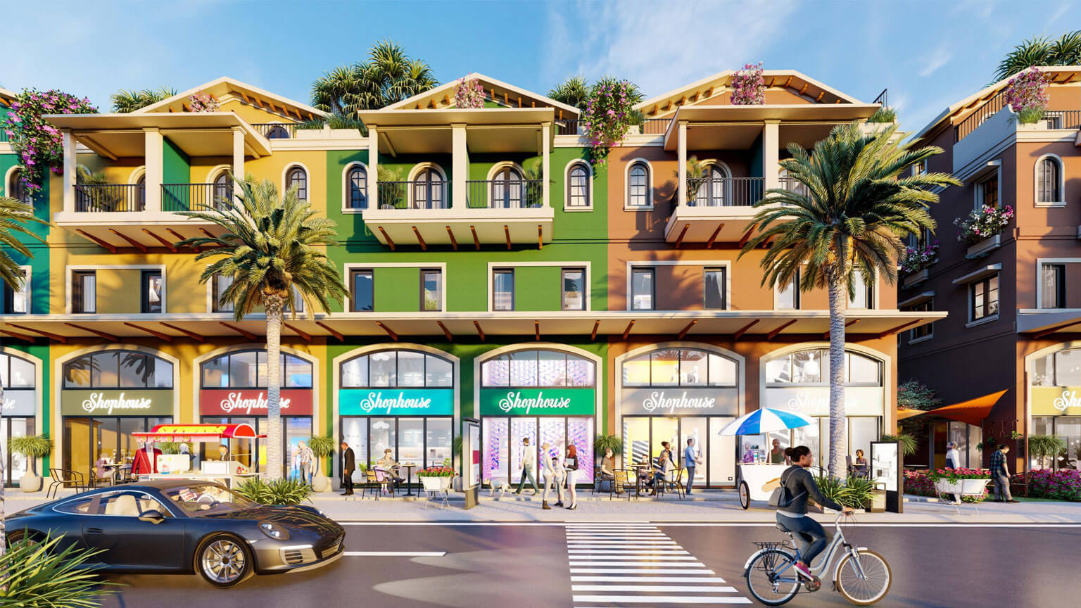 Thiết Kế Shophouse T&T Tam Đa Vĩnh Long