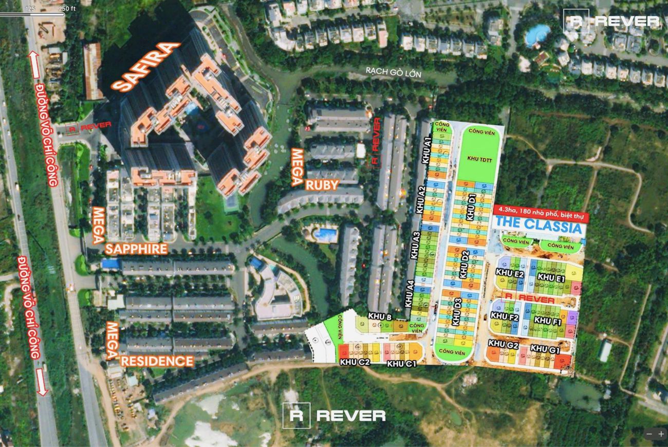 Thiết kế  Dự án Khu dân cư The Classia Quận 9