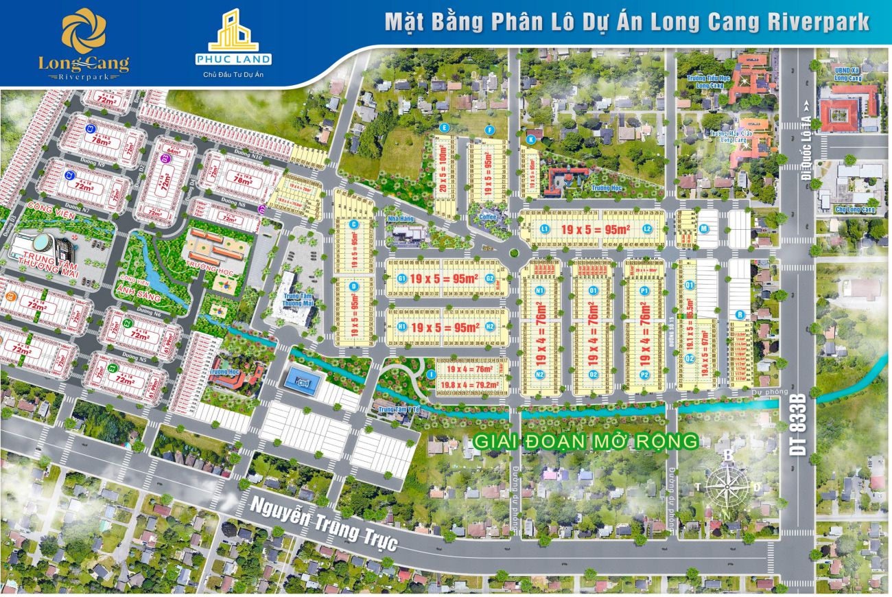 Mặt bằng Long Cang Residence