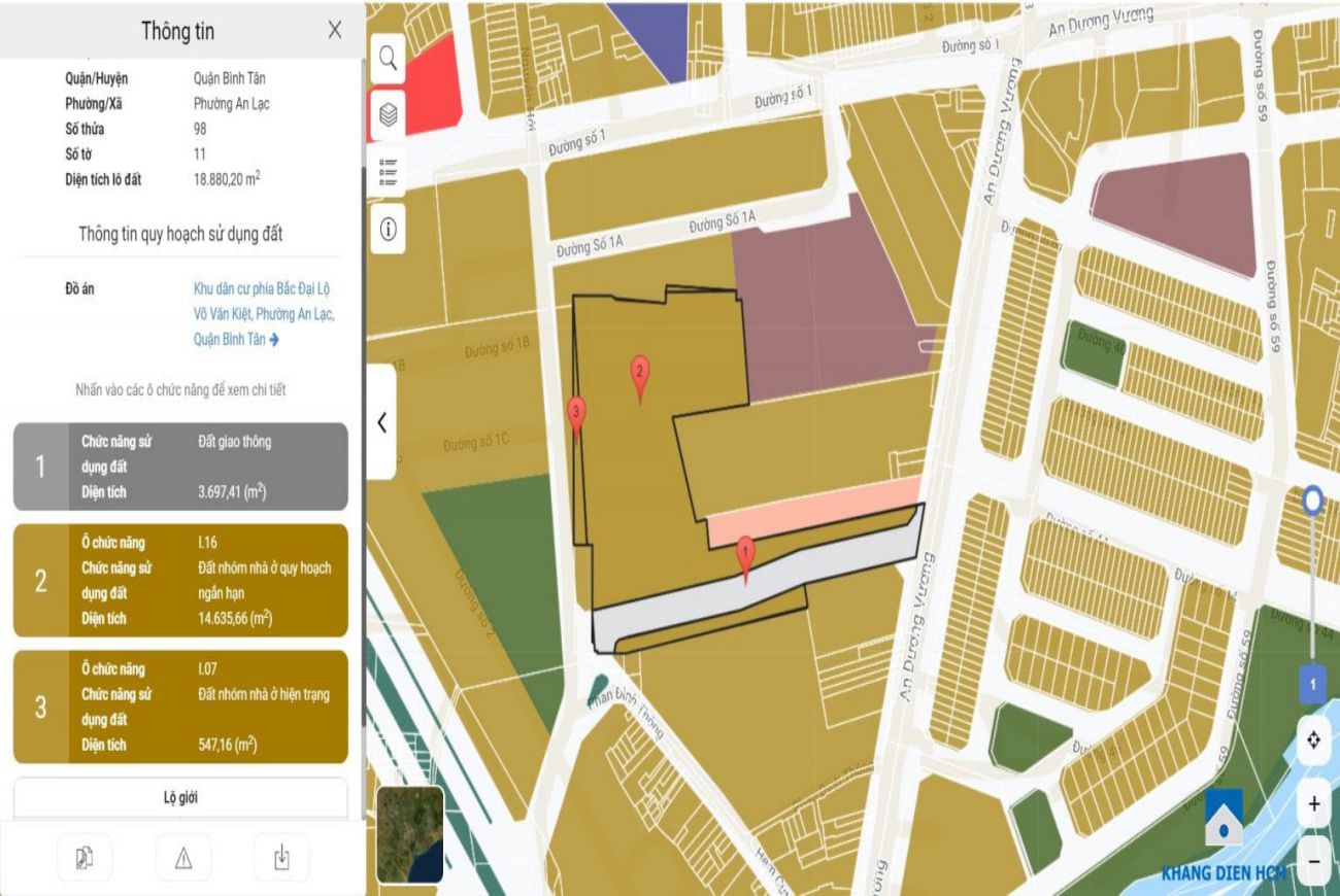 Mặt bằng The Priva Bình Tân