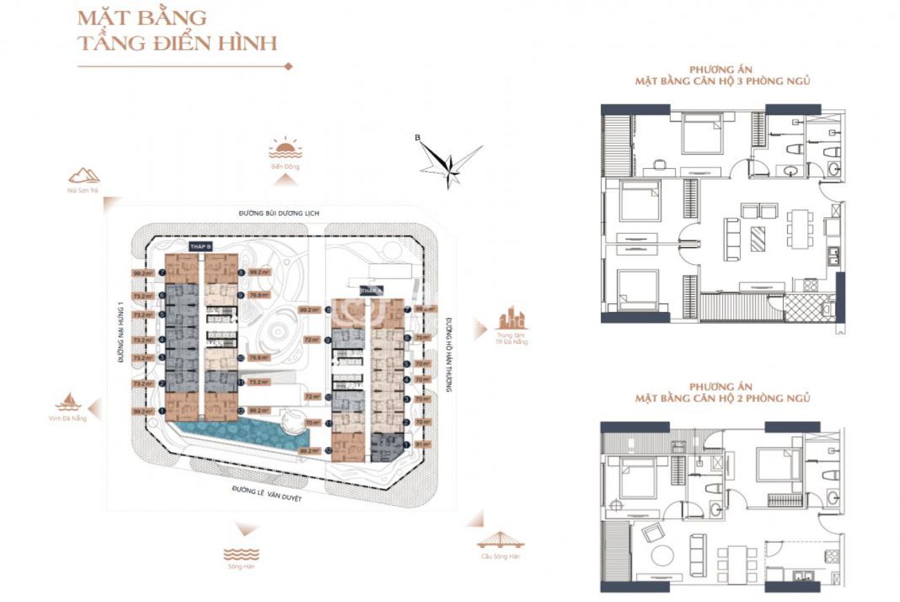 Mặt bằng The Muse Đà Nẵng