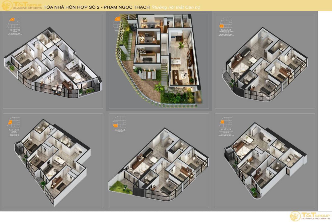 Mặt bằng T&T Capella