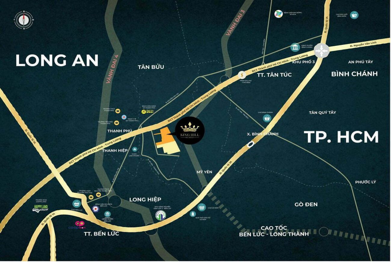 Vị trí chiến lược King Hill Residences