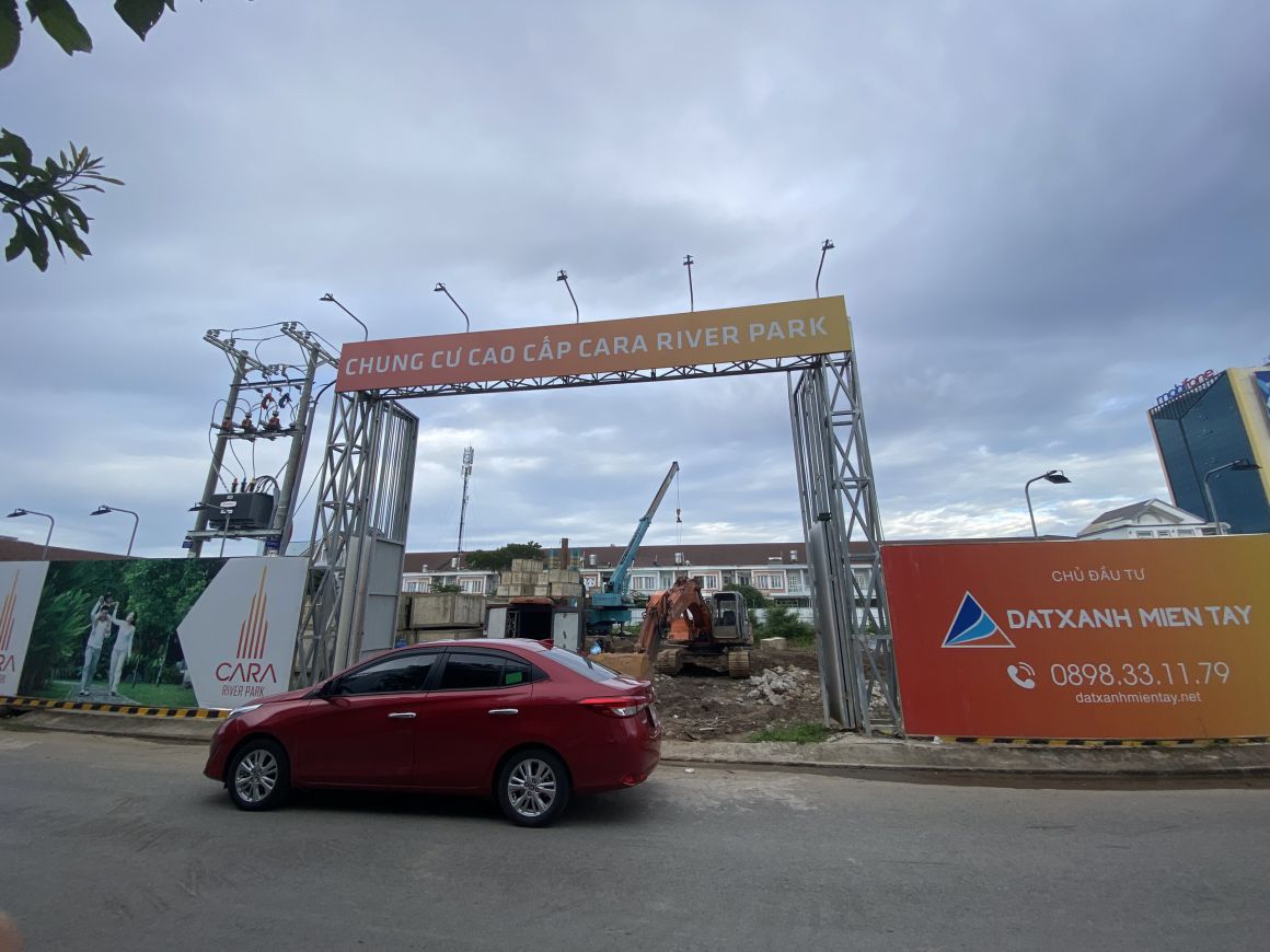 Tiến Độ Xây Dựng Dự Án Căn Hộ Cara River Park Cần Thơ Tháng 09/2022