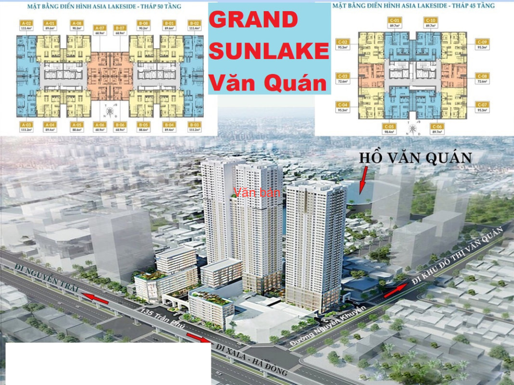 Mặt bằng Grand SunLake